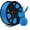 1kg Blue, variant on White PLA Filament 1.75mm, 1kg Spool (2.2lbs), Dimensional Accuracy +/- 0.03mm, Tangle-Free & No Clog  Printing Filament, Fits for  FDM  Printers