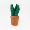 thumbnail image 2 of ZippyPaws Snake Plant Plush Squeaky Dog Toy, Medium, Soft Crinkle Leaf Interactive Pet Toy, 2 of 2