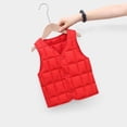 thumbnail image 3 of YWDJ 2022 Toddler Clothes 2-8 Years Autumn And Winter Baby Boys Girls Baby Button Cardigan Vest Down Cotton Vest Inside And Outside Wear Red 3-4 Years, 3 of 5