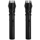 thumbnail image 1 of Antorcha RedFireBlack 2 Pzas Negro Recargable Metal Gas Butano VentDepot, 1 of 1