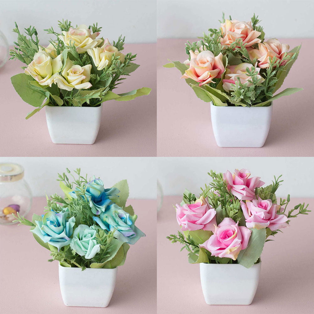 Details about   Flower Bucket Holder Bouquet Packaging Box Home Wedding Party Decor Healthy