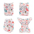 thumbnail image 1 of U Pick ALVABABY 2023, el pañal de tela para bebé de posición digital más popular con inserto de microfibra Dengxun unisex, 1 of 2