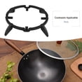 thumbnail image 3 of OULII 1Pcs Gas Stove Holder Rack Skid Resistance Iron Wok Pan Support Rack for Home Cooking, 3 of 8