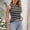 *Black, variant on Women's Striped Knit Crewneck Sleeveless Pullover Top,Casual Slim Fit Tank Tops White,Womens Plus M