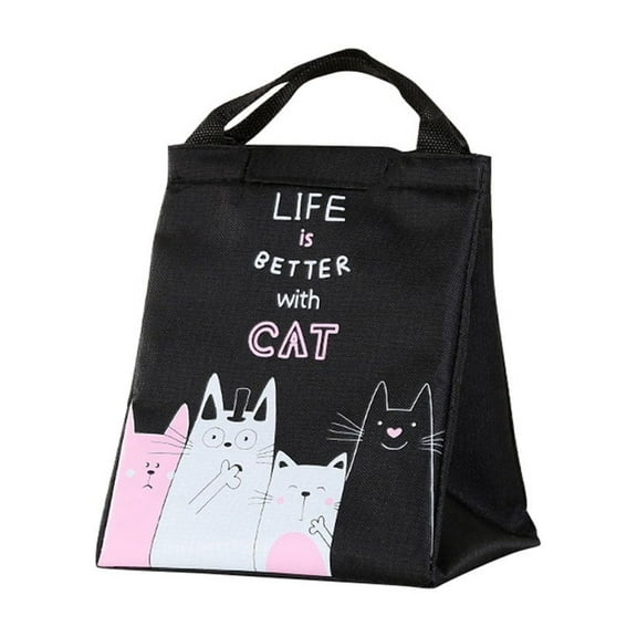 JilgTeok Thermal Cooler Insulated Lunch Box Portable Tote Storage Picnic Bag for Home Decor