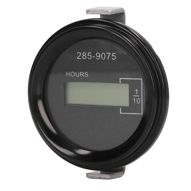 Excavator Electronic Remote Timer, 12V-36V Record Automatic Store Data LCD Excavator Hour Meter Current Timing Powerful 0-99999.9H For Heavy Equipment 161-3932,285-9075