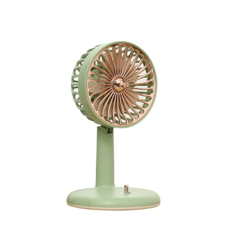 

Mgaxud Rechargeable USB Fan Portable In A Straight Two Speed Wind Speed Desktop Fan Regolabile Angle Up And Down Sway