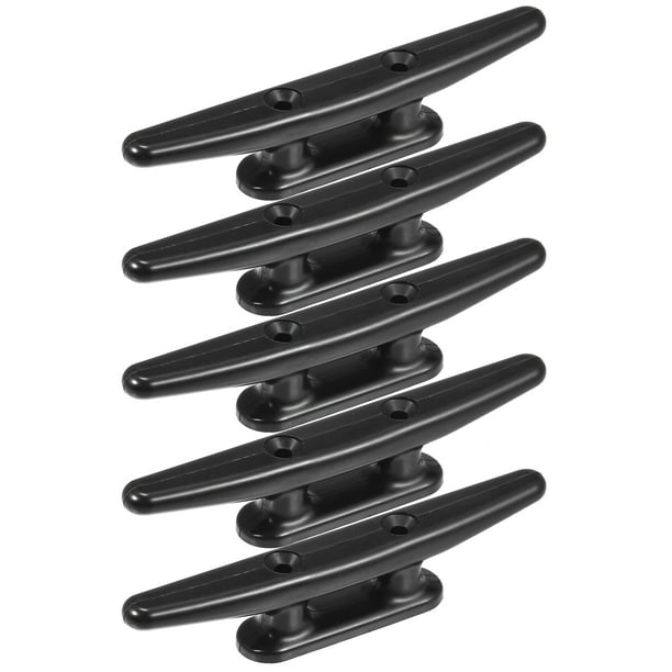 5pcs 6 Inch 152mm Plastic Boat Cleat Rope Cleat Boat Dock Cleats