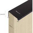 thumbnail image 3 of 6pcs black Kitchen Cabinet Drawer Pull Handle (150MM, black), 3 of 5