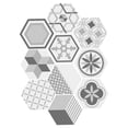 thumbnail image 3 of Pegatina Hexagonal Retro Gloria 10 Uds Antideslizante, 3 of 9