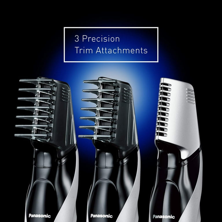 and Body Washable Groomer Comb 3 ER-GK60-S, Electric Attachments, Trimmer Showerproof Men Panasonic Cordless, for with