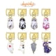 thumbnail image 2 of Hapiship-abalorio de gato bonito, pulsera de acero inoxidable de 9mm, eslabones italianos, Color dorado, joyería artesanal, DJ671, 2023, 2 of 5