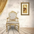 thumbnail image 3 of Wang, Melissa 14x24 Gold Ornate Wood Framed with Double Matting Museum Art Print Titled - Bird Impression IV, 3 of 4