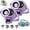 2,Purple, variant on 2026 Car Clip on Air Conditioner Fan with LED Display, 360° Rotation 199 Speed Adjustable USB Rechargeable Personal Cooling Fan, Portable Mini Cooling System for Auto Vehicle Travel Office  (2PCS)