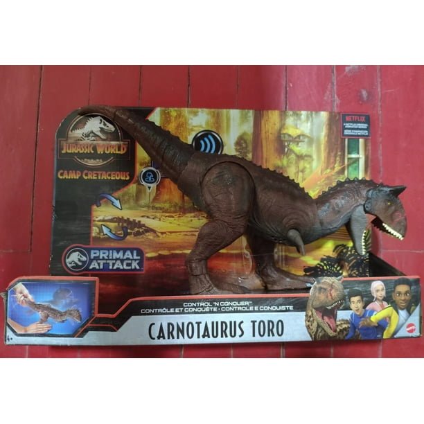 2025 Figuras de Jurassic World para niños, juguetes para niños, destroying, 'devour, Indominus Rex, Velociraptor, mordedores masivos, Sarcosuchus, Camp Cretaceous, regalo