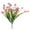 z8-D, variant on FNGZ Artificial Clearance 2 Bundles Artificial Outdoor Flowers Fake Flowers Green Shrubs Garden Porch Orange