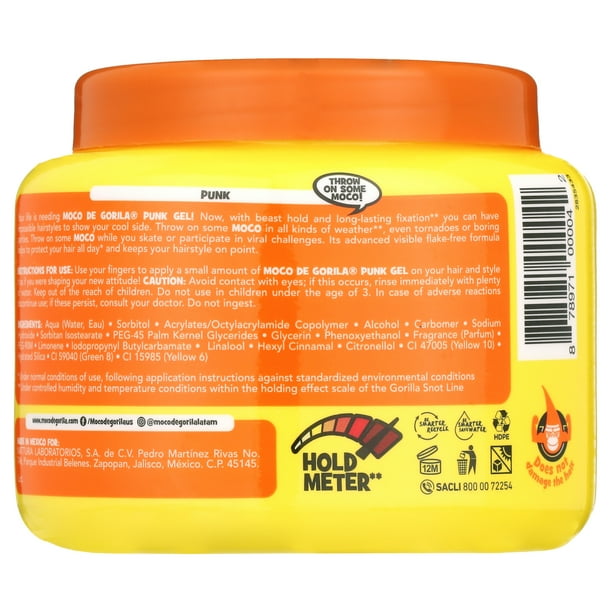 Moco De Gorilla Punk Style Hair Gel, 9.52 Oz - Walmart Business