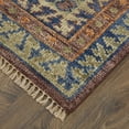 thumbnail image 3 of Feizy Fillmore Traditional Geometric, Red/Green/Blue, 2' x 3' Accent Rug Easy Care Stain Resistant Pet & Kid Friendly Bohemian & Eclectic Diamond Floor Rug for Living room Bedroom, 3 of 8