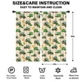 thumbnail image 2 of Blackout Kids Curtains,Cartoon Tractors Pumpkins Beige Pattern Childrens Insulated Curtains Set Of 2,Bedroom Essentials,Toddler Room Decor 42"x84", 2 of 5