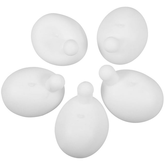 PAMINGONO 5Pcs Flexible Bubble Inserts White Tpr Diy Assembly for Playtime Use