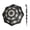Check Black & White, variant on Knirps T.760 Automatic Long Stick Rain Umbrella in Dusk Fire – Lightweight Cane Umbrella, 4in1 Canopy, Fiberglass Ribs & Steel Shaft, OEKO-TEX Fabric, Lacquered Round Handle, Wind-Tunnel Tested