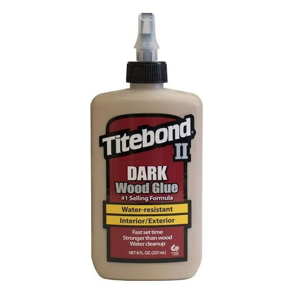 Titebond Titebond Ii 8 Oz Bottle Brown Liquid Dark Wood Glue