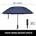 thumbnail image 6 of Westsun Heavy-Duty Windproof Double-Layer Automatic Folding Umbrella, 6 of 9