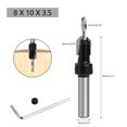 thumbnail image 5 of 8/10mm Shank Woodworking Countersink Drill Professional Tool for DIY Woodworkers, 5 of 20