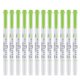 thumbnail image 3 of Rotuladores de doble punta Zebra Pen Mildliner, paquete de 12 unidades, color verde suave, 3 of 7