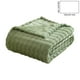 thumbnail image 3 of Manta Polar Verde Suave y Gruesa | 130 X 155 Cm | Ideal para Camas y Sofás | 580 G | Manta para Dormitorio, 3 of 7