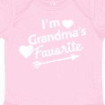 thumbnail image 4 of Inktastic I'm Grandma's Favorite with Arrow and Hearts Boys or Girls Baby Bodysuit, 4 of 5
