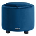 thumbnail image 2 of Tabouret de Rangement Court Pantone Bleu Foncé, 2 of 11