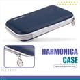 thumbnail image 5 of Estuche para Armónica de 10 Agujeros, con Cremallera, para 7 Armónicas, Ideal para Amantes de la Armónica., 5 of 5