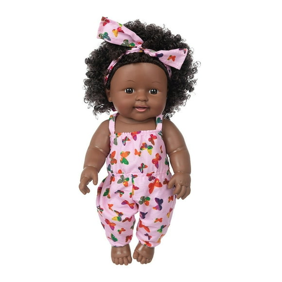 Baby Toy HUOGUO, piel negra, africano, negro, cabello rizado