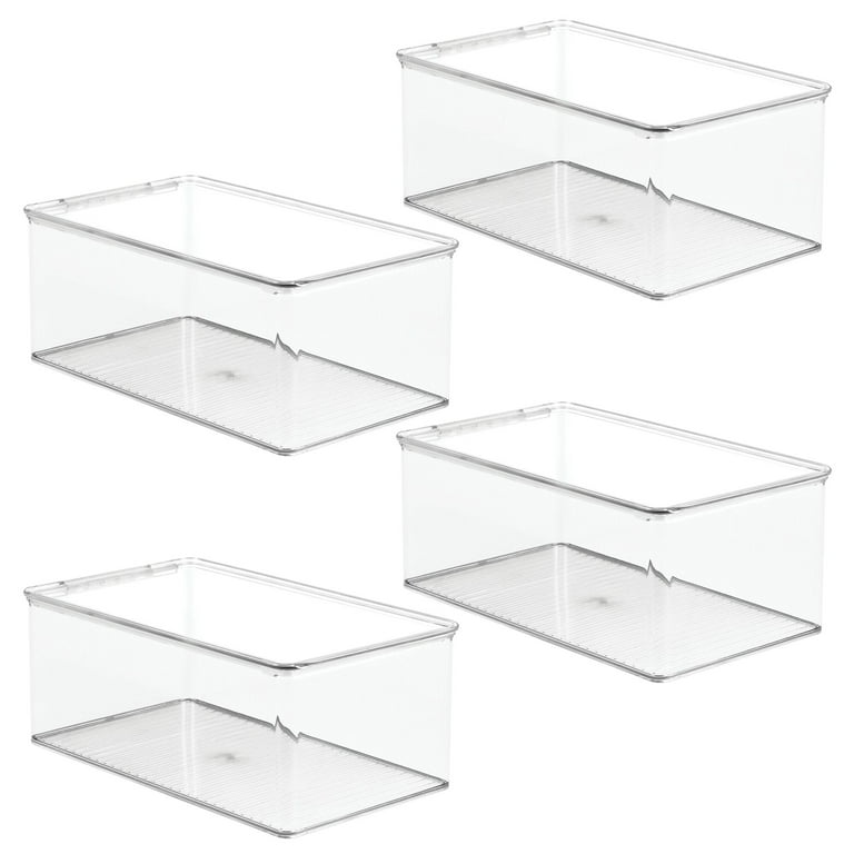 Binsthings Stackable Toy Organizer - Clear White - Portable Adjustable Box  w/Carrying Handle, 5.98 H 4.88 L 1.38 W - Kroger