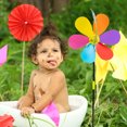 thumbnail image 4 of MasteelfCA 6pcs Children Windmill Toys Outdoor Decorative Pinwheel Plastic Windmill, 4 of 8
