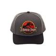 thumbnail image 6 of Jurassic Park Hat Classic Logo Curved Snapback Cap Black, 6 of 6