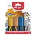thumbnail image 1 of Paquete de Marcadores Maped Fluo'Peps Glitter Metal 4 pzas, 1 of 4