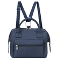 thumbnail image 3 of Inosoo Cute Insulated Lunch Bag, Durable and Stylish Crossbody Lunch Box for Woman with Detachable Shoulder Strip, Blue, 3 of 8