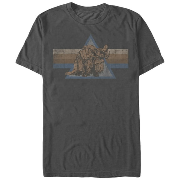 Men's Star Wars Retro Bantha  Graphic Tee Charcoal Medium