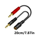 thumbnail image 4 of Stereo Headphone Splitter 3.5mm Female to Two Male Cable for Enhanceds Sound Experience, 4 of 7
