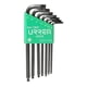 thumbnail image 1 of Juego 7 Llaves Hexagonales L Torx Punta De Bola Rack Urrea Urrea 4972TB, 1 of 3