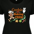 thumbnail image 4 of Inktastic Cute Cookie Baking Crew Women's Plus Size T-Shirt, 4 of 5