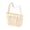 Beige, variant on Commuter Laptop Shoulder Bag, 15.7 Inch Quilted Computer Messenger Bag, Large Capacity Briefcase for Work, Travel, Office, and School