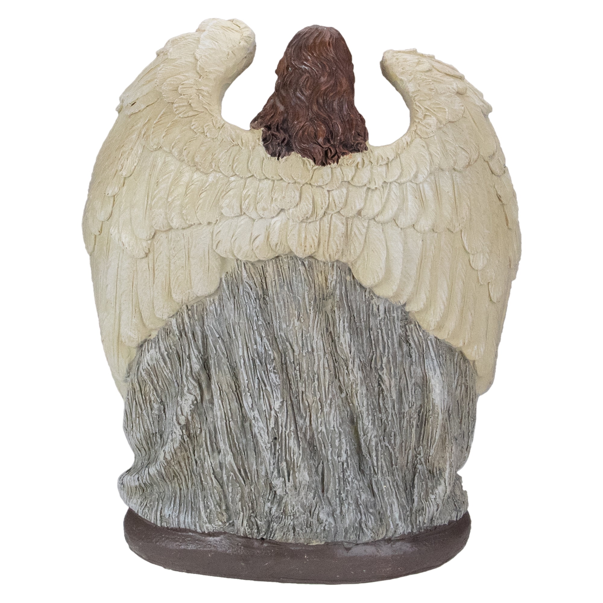 Northlight 11.25” Holy Family and Angel Christmas Nativity Table Decoration