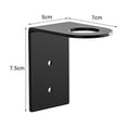 thumbnail image 2 of Soap Dispenser Bottle Holder Hanger Wall Mounted Shower Gel Shampoo Storage Rack Stickers And Screw Installation, 2 of 11
