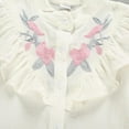 thumbnail image 6 of Amidoa Girls 2 Piece Outfits Summer Clothes Soft Short Sleeve T Shirts and Casual Shorts Kids Clothing Sets Pink Size 4T, 6 of 9
