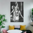 thumbnail image 6 of American Film Actresses Bette Davis Retro Poster Canvas Wall Art Poster Decorative Bedroom Modern Home Print Picture Artworks Posters 16x24inch(40x60cm), 6 of 6