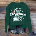 thumbnail image 2 of Kcodviy Chandail en Molleton d'Hiver pour Femmes Veste de Couleur Festive Imprimé de Noël Col Rond Ensemble Confortable Haut pour Femmes, 2 of 3