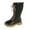 Black 1, variant on Fashion Autumn Children Girls Sports Shoes Flat Thick Bottom Non Slip Easy To Wear PU Upper Comfortable Boots,Lace Up Combat Boots Sizes 2 Big Kid(10-10.5 Years)
